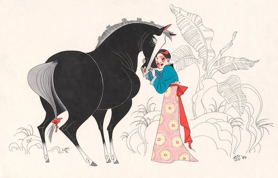Disney - Art of Mulan　ムーラン　アートブック　ディズニー映画　設定資料集 Art of Mulan ムーラン アートブック ディズニー映画 設定資料集